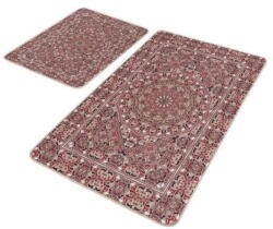 Mila Home Barna bársony fürdőszobai kilépő szett 2 db-os 60x100 cm - Mila Home - bonami - 11 330 Ft