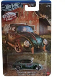 Mattel Hot Wheels Vintage Club Volkswagen VW bogár kisautó (JKY35) - jatekbirodalom