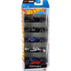 Mattel Hot Wheels kisautók 5 darabos szett - Formula 1® (JLN11) - jatekbirodalom
