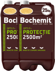 Bochemit Grund lemn BOCHEMIT OPTI F+t 2X25KG TRANSPARENT, anti insecte. ciuperci, mucegai