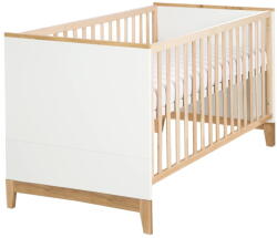 Roba Детско легло от букова дървесина в бял и естествен цвят 70x140 cm Finn - Roba (1912792)