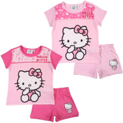  Hello Kitty Cutie gyerek rövid pizsama 3 - 8 év / 98 - 128 cm (FML365136) - aprotalpak