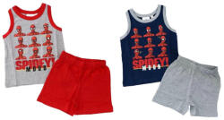  Pókember Mood gyerek rövid pizsama 3 - 8 év / 98 - 128 cm (SUE7424) - aprotalpak