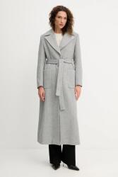 Fracomina gyapjú kabát - szürke M