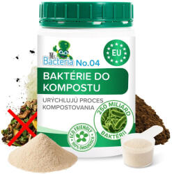 Mr. Bacteria Aktivátor Mr. Bacteria No. 4, komposzthoz, 500 g (311020MB)
