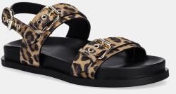 AGL bőr szandál Cristina - fekete Női 36