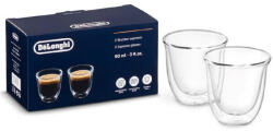 DeLonghi DLSC310 Eszpresszó üvegpohár 2db-os, 90ml (DLSC310) - vitalcafe