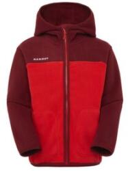 Mammut WAYMARKER ML HOODED JACKET KIDS Jachetă 3825 mammut red-dark mammut red 140