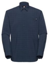 MAMMUT Lenni Longsleeve Shirt Men Cămaşă marine-black L