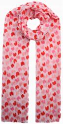 DEMUR Női Sál, 180/90cm, 100% viszkóz, piros