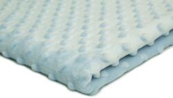 Orient Fashion Polar Minky Dombornyomott Pöttyös No. 13 Kék 1/2 Mb (Minky_kropki Nr_13_Błękit 0,5)