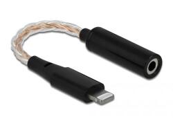 Delock Audio Adapter 8 tus Lightning apa 3, 5 mm 4 tus sztereo jack anya 10, 5 cm (66317) (66317) (66317)