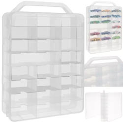 Kruzzel Zárható játéktároló autótartó tok W20313 (5900779942172)