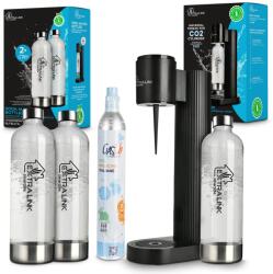 ExtraLink EX. 33669 SmartLife Hydrospark Szódakészítő 3x1L palackkal - Fekete (EX.33669)
