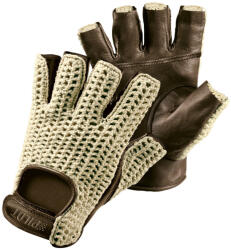 Lampa Autóskesztyű, bőr-pamut, ujjvég nélküli, L-es, Pilot 71417