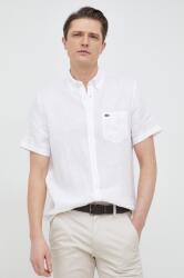 Lacoste férfi vászon ing - bézs 41 - answear - 32 990 Ft