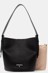 Patrizia Pepe női bőrtáska - fekete Univerzális méret