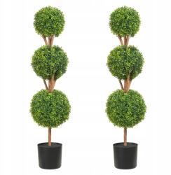  Mesterséges Növény Mesterséges Puszpáng Gömb 1.22M PE-ből készült Pp fa (HYMRGXJS48YCU0)