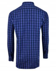  47/48 Kockás Ing Kék Hosszú Nagy - allegro - 6 400 Ft