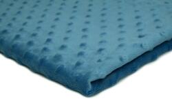 Orient Fashion Minky Dombornyomott Pöttyök No. 15 Sötétkék 1/2 mb (Minky)