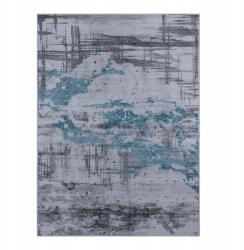 StandHeiz Modern Szőnyeg 300X200 Szürke-kék Vintage Csúszásgátló Divatos Loft (56)