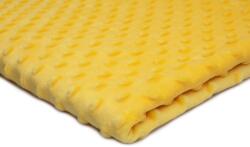 Orient Fashion Polar Minky Dombornyomott Pöttyös No. 25 Sárga 1/2 Mb (Minky_kropki Nr_25_Żółty 0,5)