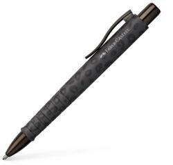 Faber-Castell Golyóstoll Faber-Castell Poly Ball Leo Edition, párduc mintás fekete test, írásszín kék, vonalvastagság XB, Urban Jungle (241181)