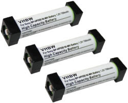 VHBW Vezeték nélküli fejhallgató Akkumulátor BP-HP550, 1-756-316-22, 1-756-316-21 - 700 mAh 1, 2 V NiMH - elektrohungary - 11 900 Ft