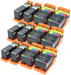 VHBW Tintapatron Készlet Dell 22, 21, 23, 24 P513 nyomtatóhoz - Fekete/Cián/Magenta/Sárga