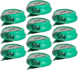 VHBW Gombelem Akkumulátor 1/V80H 2 Pins - 80 mAh 1, 2 V NiMH - elektrohungary - 12 900 Ft