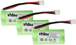 VHBW Vezeték nélküli telefon akkumulátor H-AAA500X2 - 700 mAh 2, 4 V NiMH - elektrohungary - 10 100 Ft