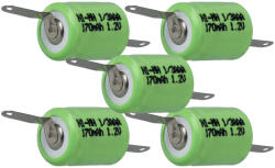 VHBW Modellkészítő Akkumulátor 1/3AAA - 170 mAh 1, 2 V NiMH - elektrohungary - 15 300 Ft