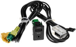 VHBW AUX Audio Adapter Kábel RCD300 VW autórádióhoz - 143 cm