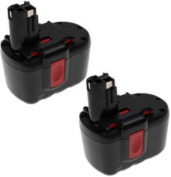 VHBW Elektromos szerszám akkumulátor Bosch 2607335280, 2607335279, 2607335268 - 3300 mAh 24 V NiMH - elektrohungary - 33 300 Ft