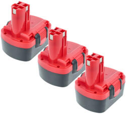 VHBW Elektromos szerszám akkumulátor Bosch 2 607 335 263, 1617S0004W - 3300 mAh 14, 4 V NiMH - elektrohungary - 44 300 Ft