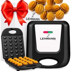 Lehmann Mogyoró Kenyérpirító Tapadásmentes Bevonattal 1700W Lehmann (OPIEKACZ DO ORZESZKÓW CIASTEK NUTTSTER)