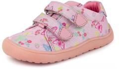 Protetika teniși barefoot pentru fete KORO BUTTERFLY fluturași roz | încălțăminte pentru copii pentru tot anul cu arici, fără boltă, cu talpă flexibilă - 30