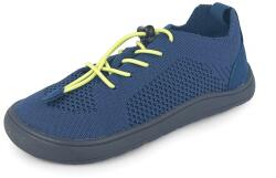 Protetika teniși barefoot pentru băieți GAEL DENIM albastru deschis | încălțăminte pentru copii pentru tot anul cu șiret elastic, fără susținere a bolții, cu talpă flexibilă - 27
