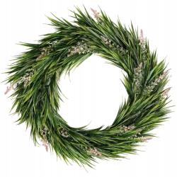 Vipolimex Levendula koszorú Pe 40 cm Zöld mohás virág halvány rózsaszín levendula (7210)