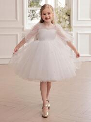 Shein CC47108 Shein Báli Tüll Lány Ruha Gyöngy Masni (8) 104