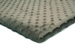 Orient Fashion Polar Minky Dombornyomott Pöttyös No. 5 Cappuccino 1/2 Méter (Minky_kropki Nr_5_Cappucino 0,5)