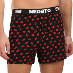 Nedeto Férfi rövidnadrágNedeto Többszínű csók (1NGVL01) 3XL