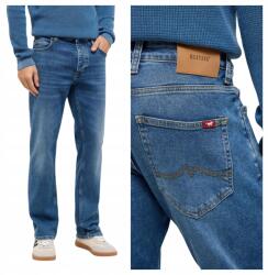 Mustang Férfi nadrág Mustang Michigan Straight Jeans Denim Blue W36 L32 (1017443 5000 803)