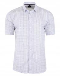  38/39 Mintás Ing Fehér Rövid (TSK132-2)