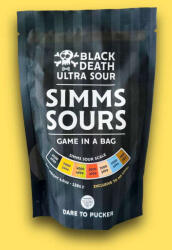  Mr Simms Sour Scale Bag - savanyú kihívás - savanyú cukor válogatás 138g - delfinbuvar