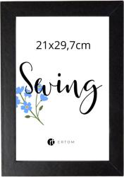 Ertom Képkeret tartóval 21x29, 7 fekete modern A4 Swing Ertom (SW23 b Multi-Swing 21x29,7 Ramka black)