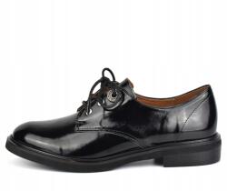 GAMIS Női félcipő Gamis 7414 fekete lakkbőr méret 38 (7414)