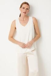 Wallis DC31311 Wallis Fehér Felső V Nyakkivágással Ujjatlan (8) 46