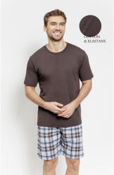 Taro Marcello férfi pizsama, barna, XXL
