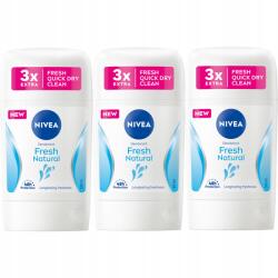 Nivea Fresh Natural izzadásgátló stift *3